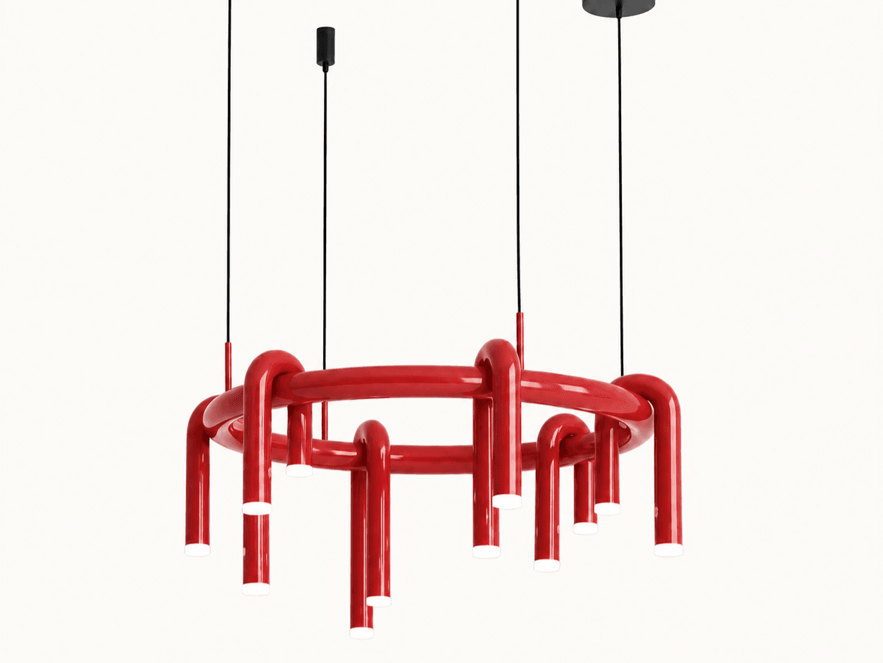Люстра Red Loop